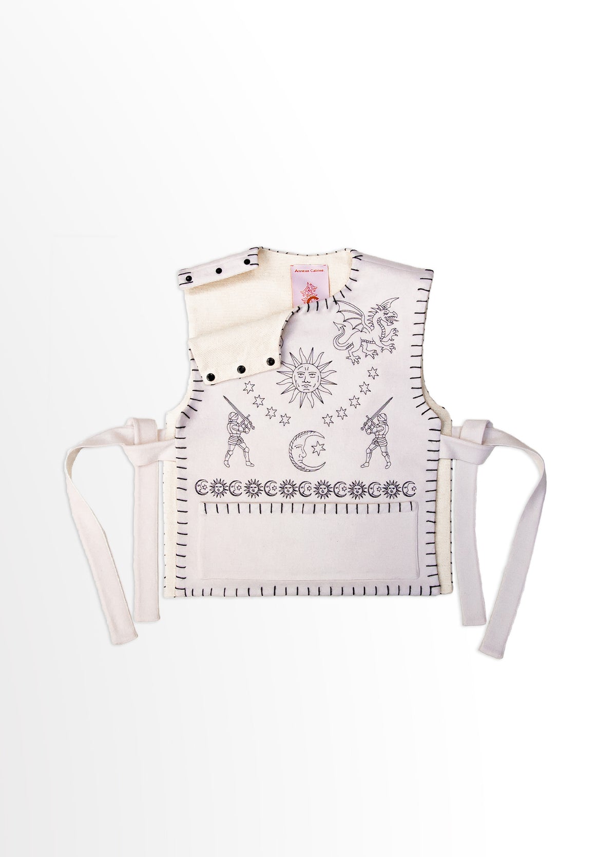 WHITE ENCHANTED LAKE VEST*