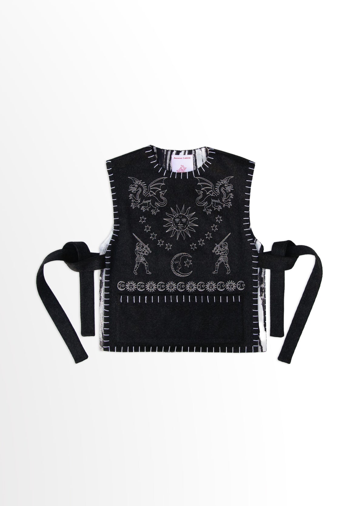GILET* MEDIEVIL NOIR